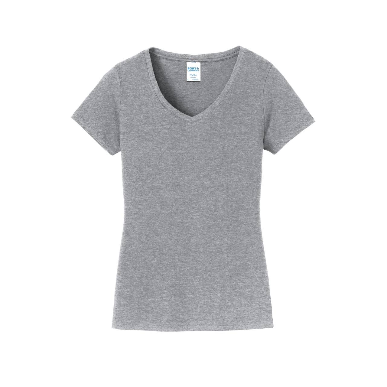 Port & Company® Fan Favorite™ Ladies V-Neck T-Shirt